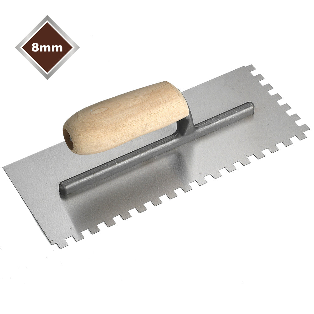 Professional Tiling Trowel - 8mm Square Notch
