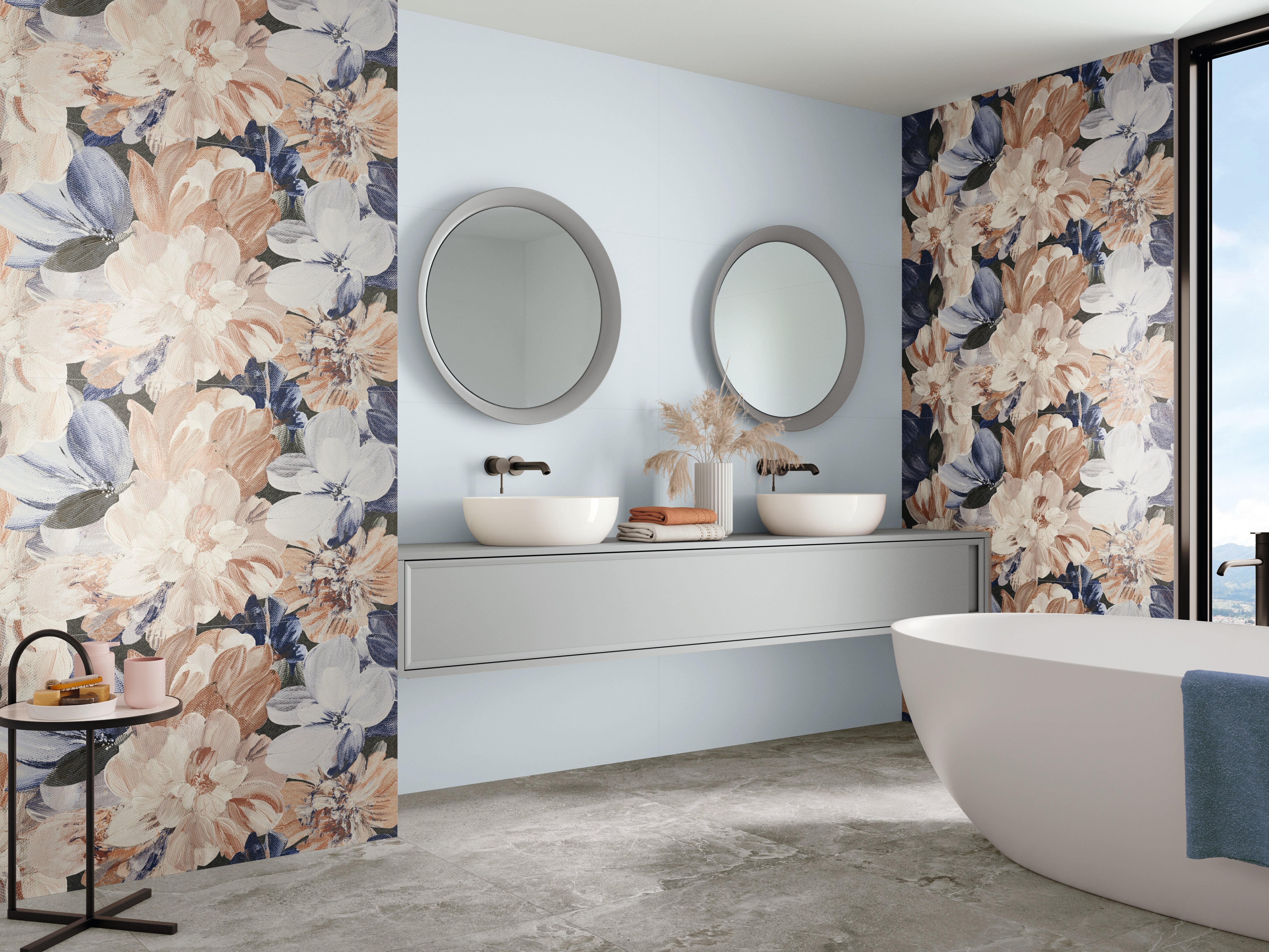 Floral Blossom 120X60 - Ceramic Wall Tile
