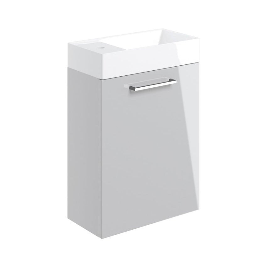 Alto 410mm Wall Hung Vanity & Basin - Tile&Bath