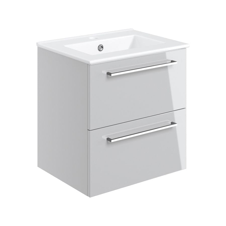 Alto 510mm Wall Hung Vanity & Basin - Tile&Bath