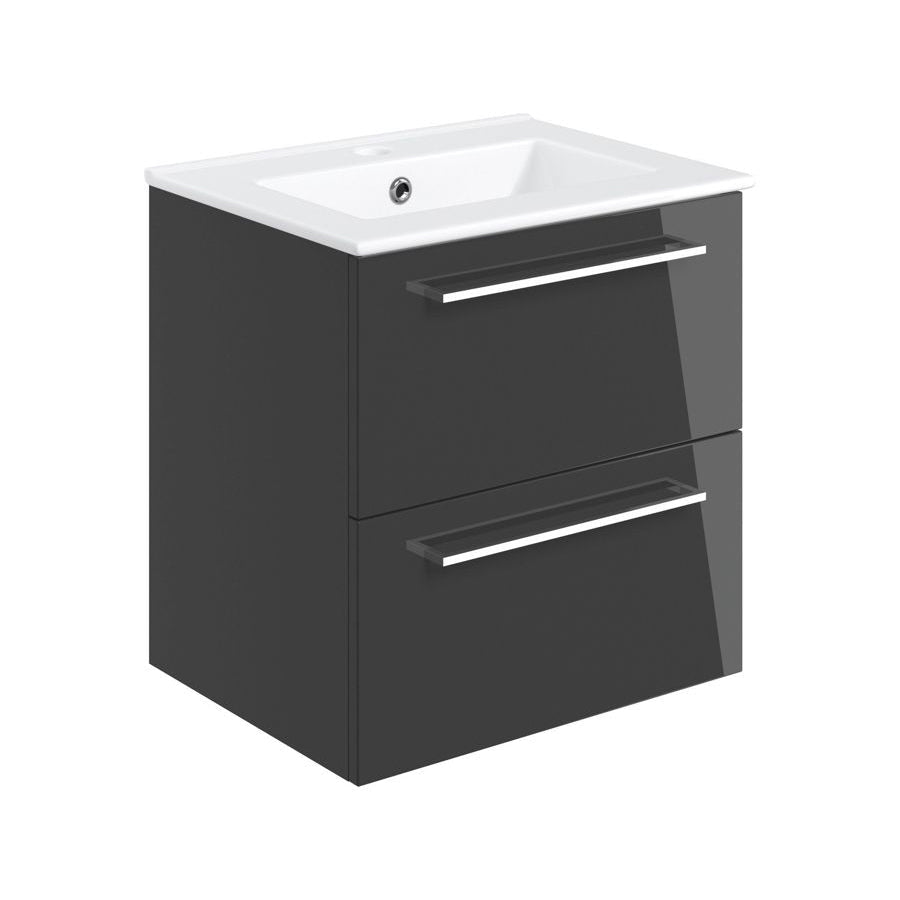Alto 510mm Wall Hung Vanity & Basin - Tile&Bath