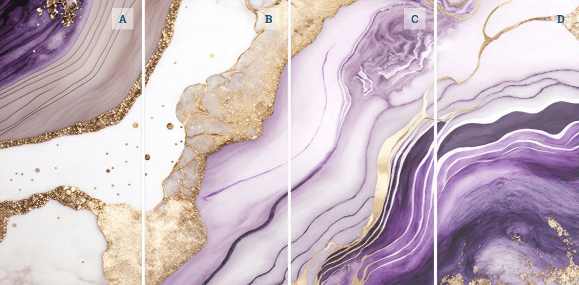 Amethyst Gem - Gloss Wunda Panels - Tile&Bath