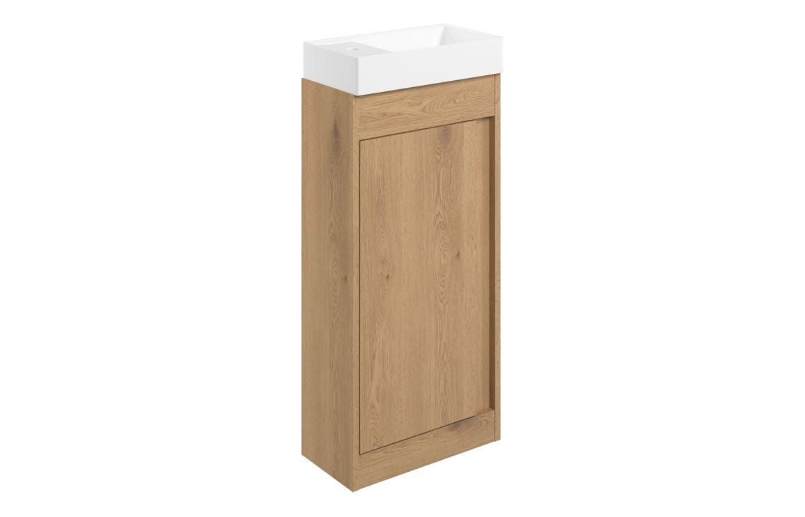 Elle 410mm Floor Standing Unit with Basin - Tile&Bath