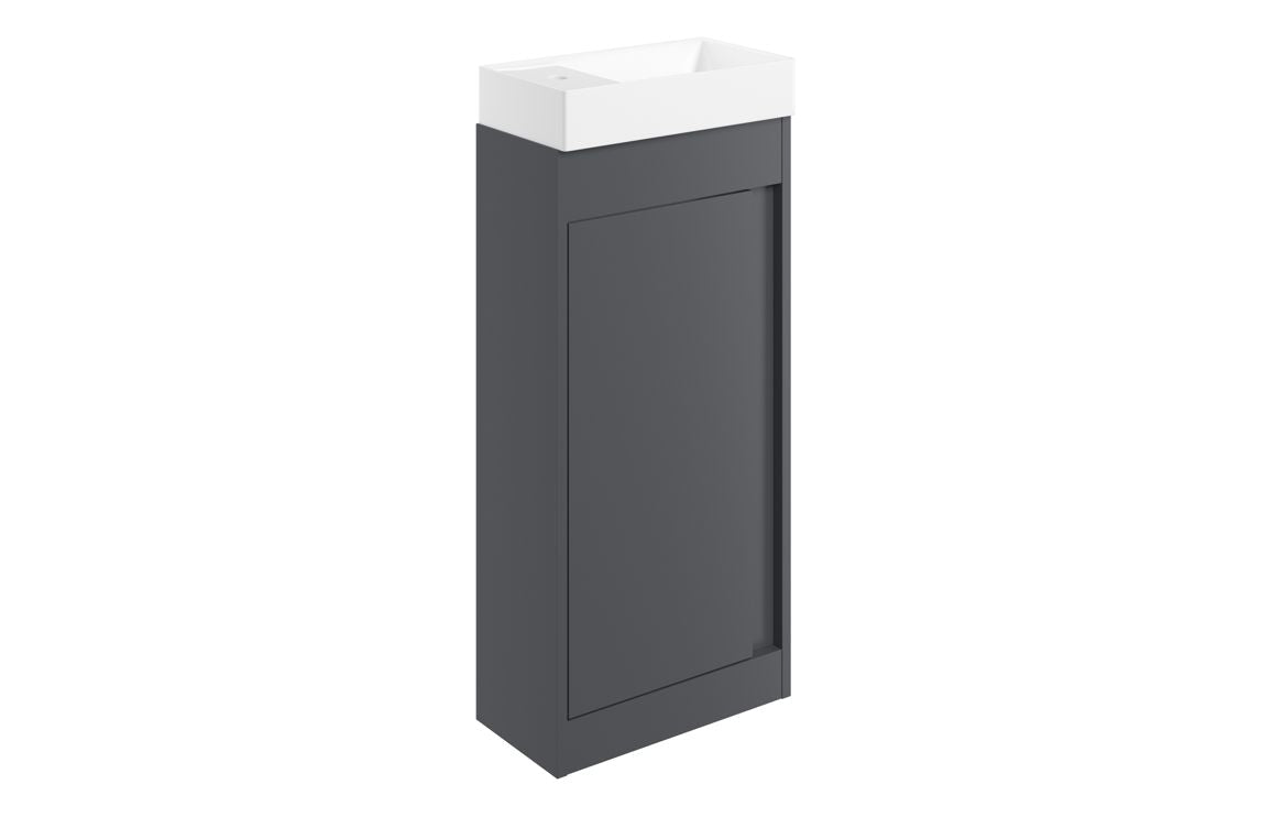 Elle 410mm Floor Standing Unit with Basin - Tile&Bath