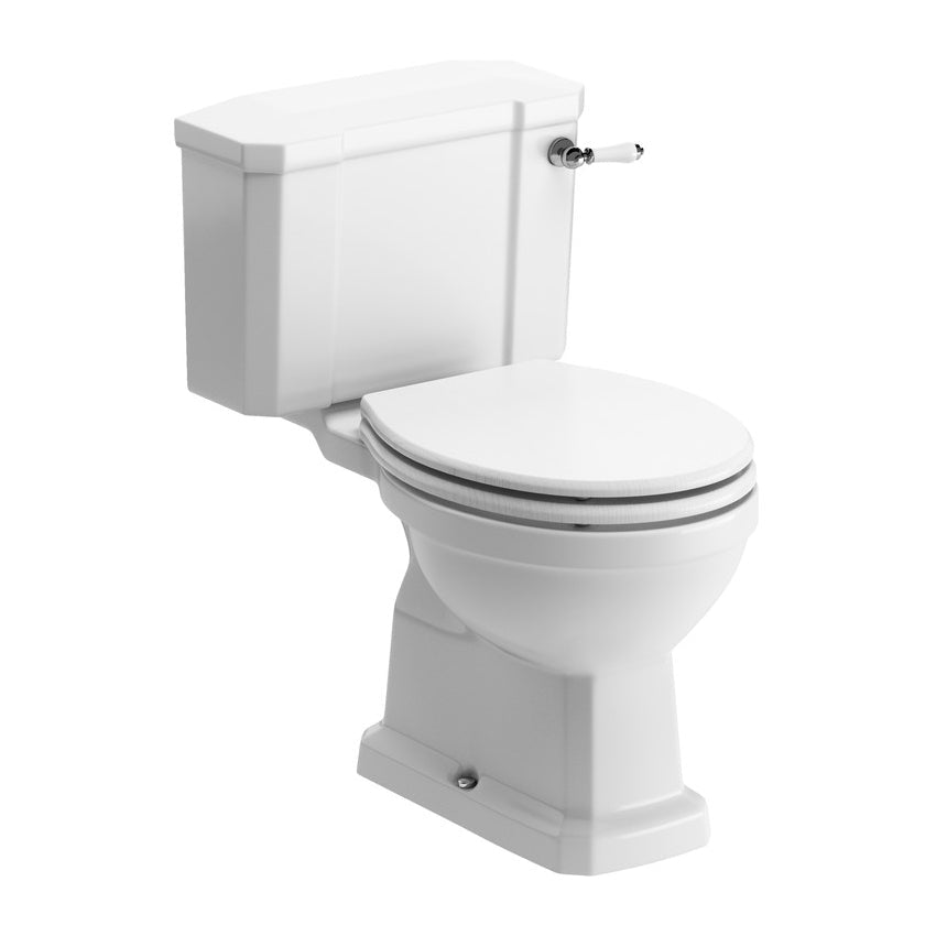 Knightsbridge Close Coupled WC & Soft Close Seat - Tile&Bath
