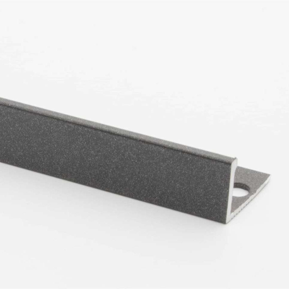 Tile Trim L-Shaped Anthracite Metallic - Tile&Bath