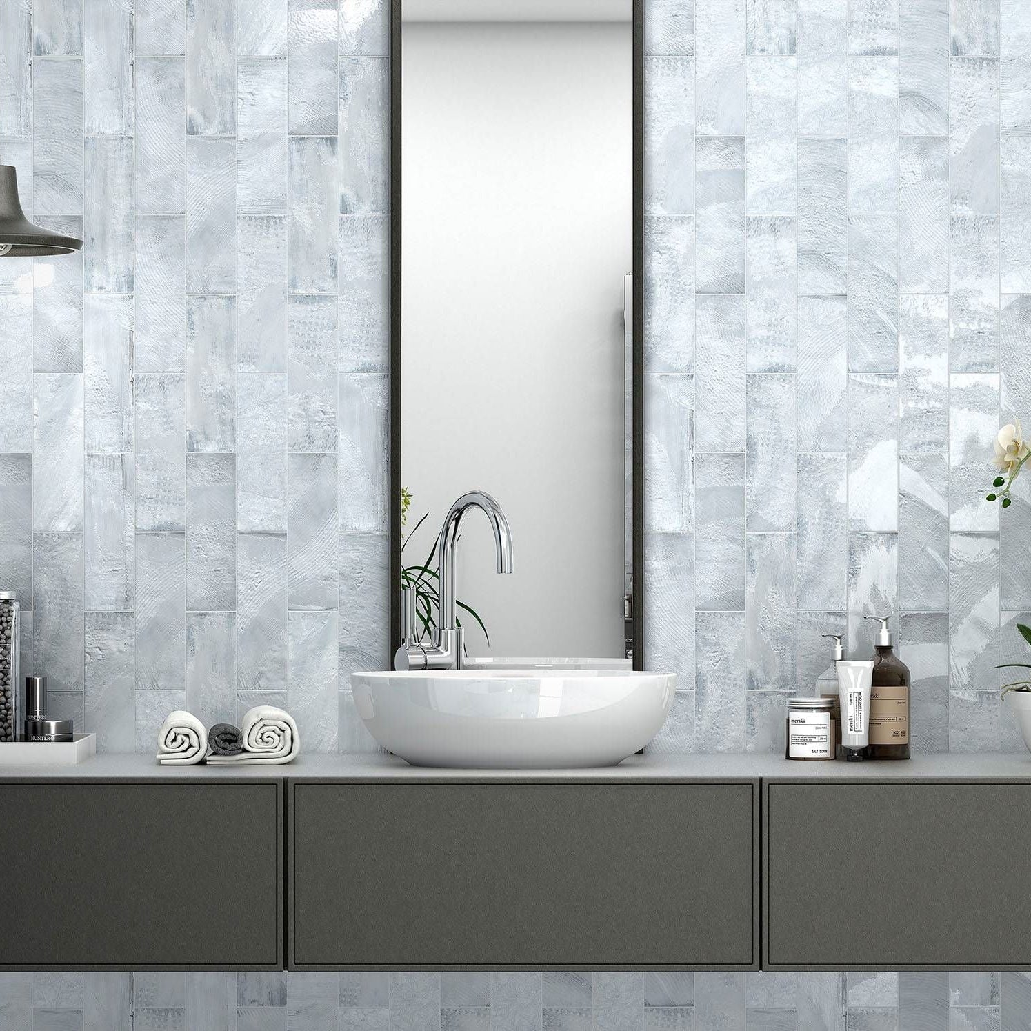 Tower Light 7.5X22.5cm - Ceramic Wall Tile - Tile&Bath