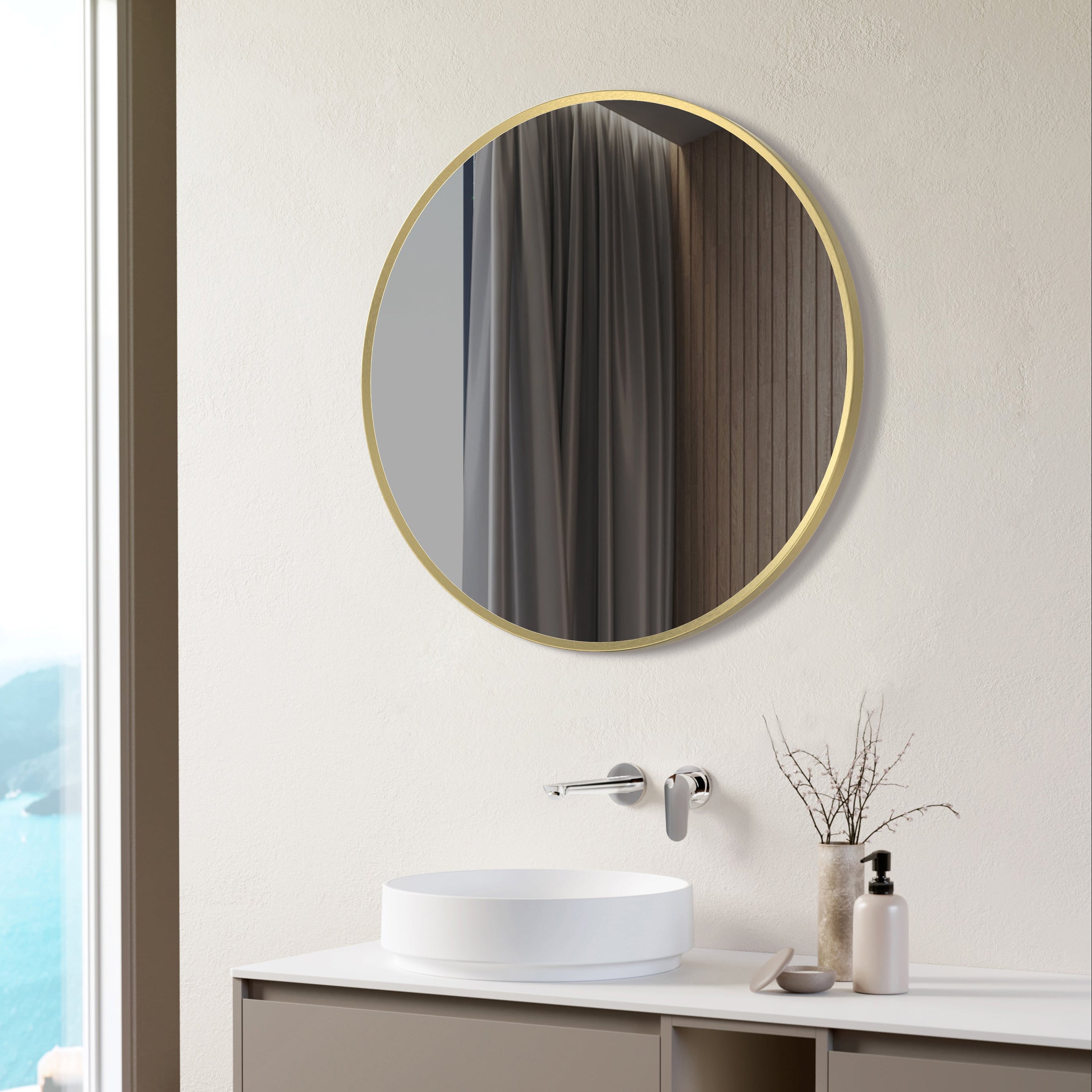 Ringo Round Mirror