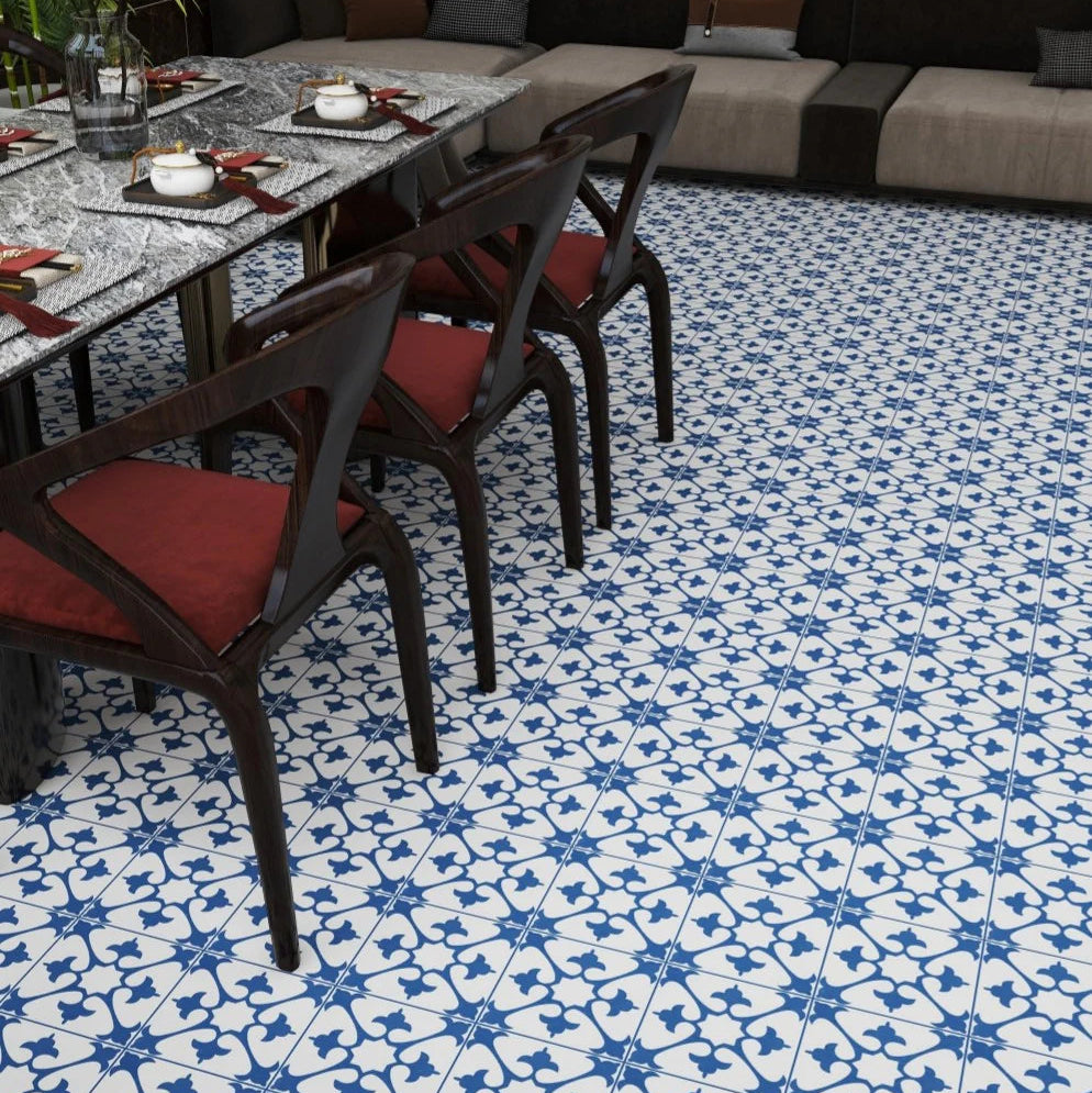 Stratford Blue 20X20 - Porcelain - Tile&Bath