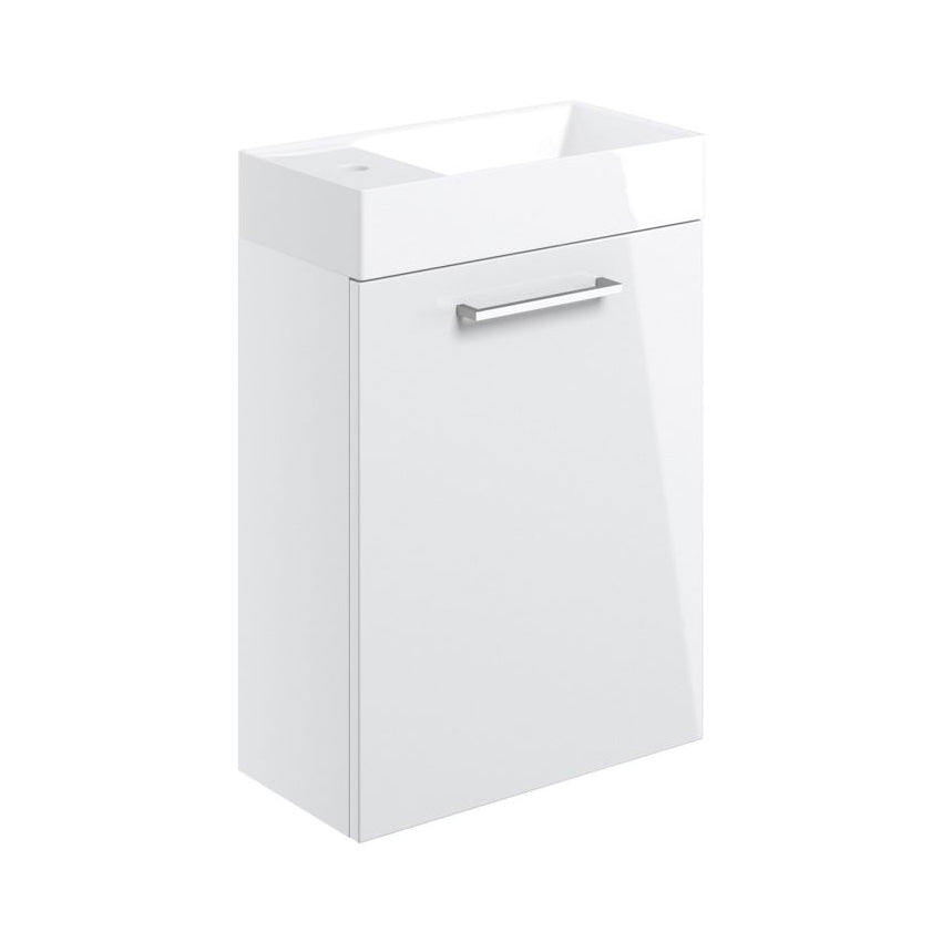 Alto 410mm Wall Hung Vanity & Basin - Tile&Bath