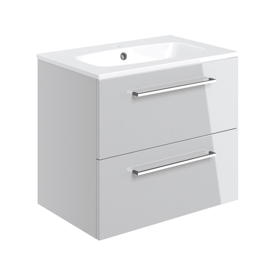 Alto 610mm Wall Hung Vanity & Basin - Tile&Bath