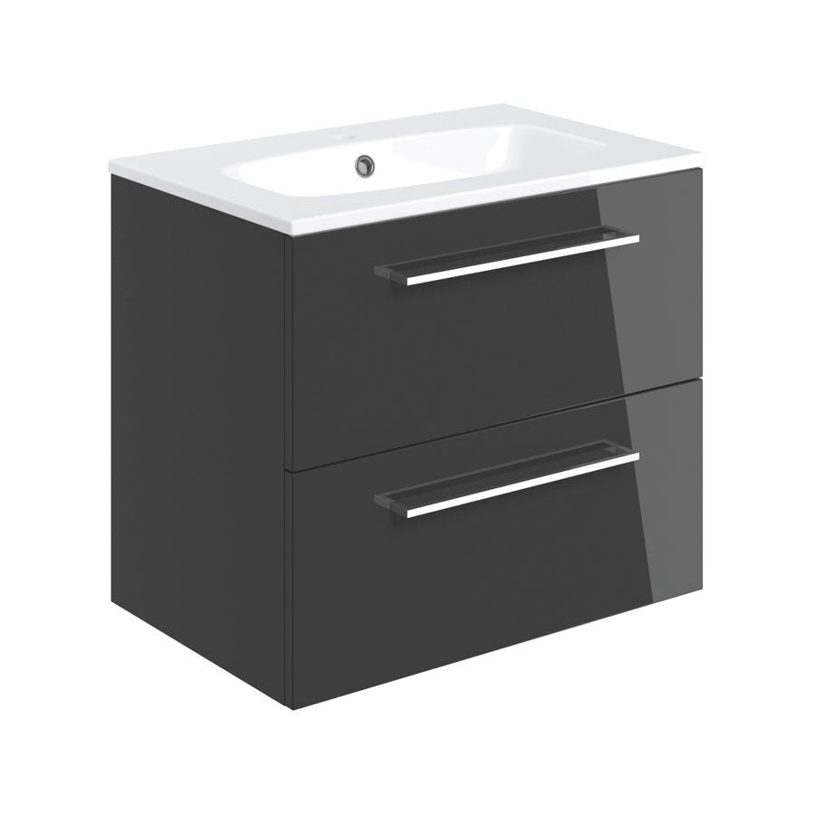 Alto 610mm Wall Hung Vanity & Basin - Tile&Bath