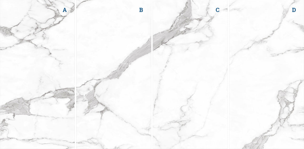 Cortina Marble - Gloss Wunda Panels - Tile&Bath