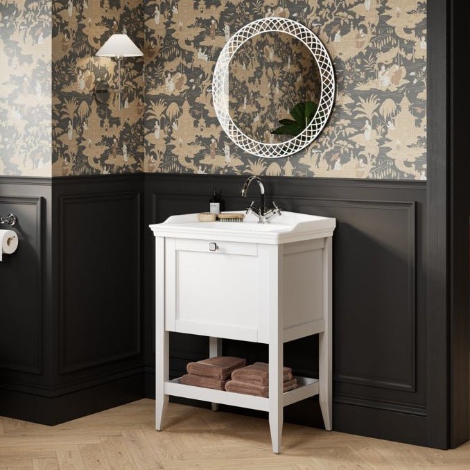 Dijon 650mm Floor Standing Vanity with Basin - Tile&Bath