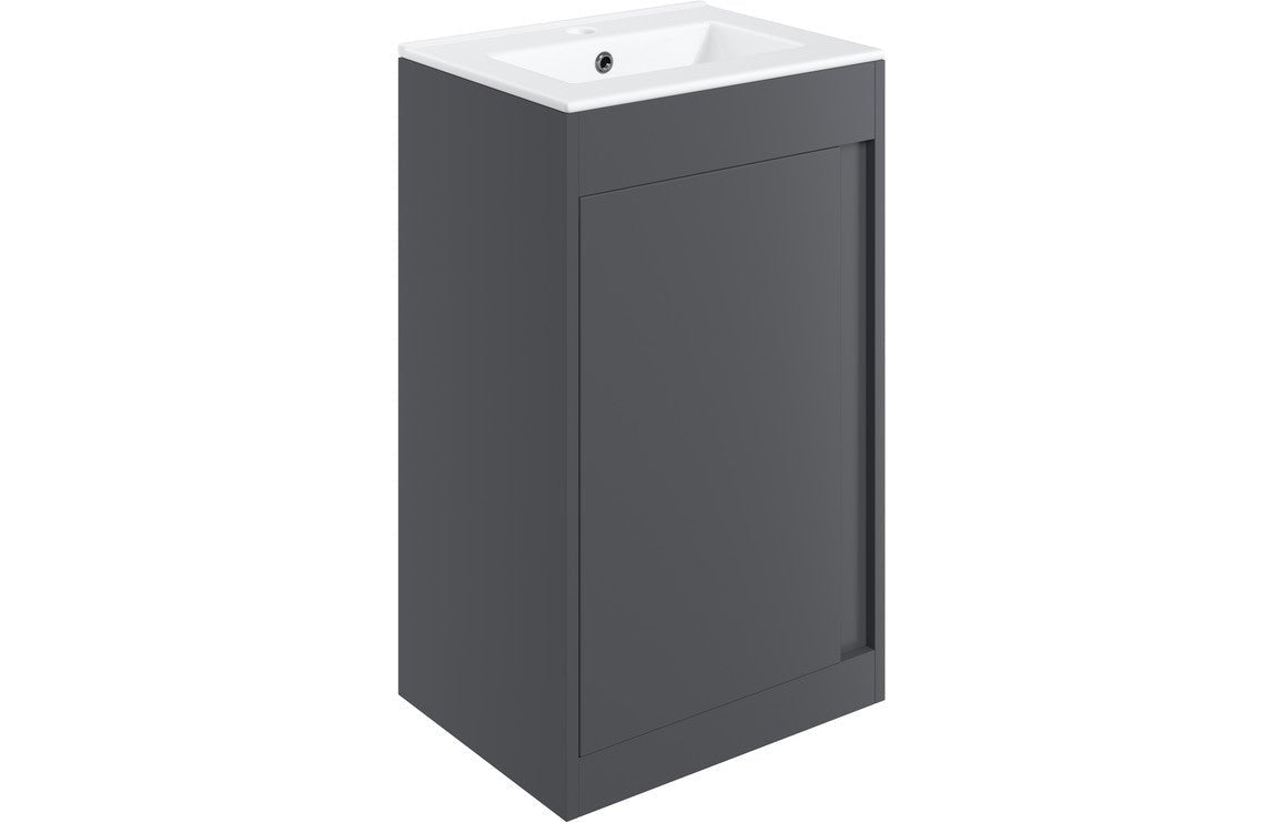Elle 510mm Floor Standing Unit with Basin - Tile&Bath