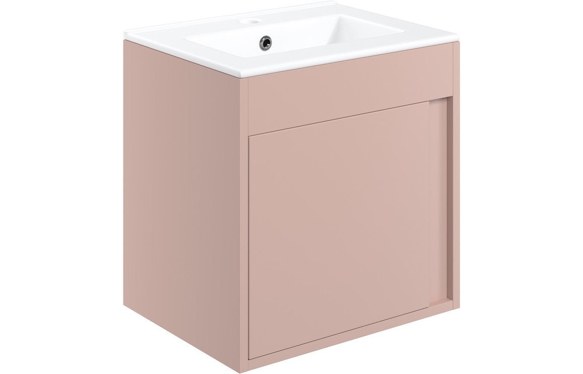 Elle 510mm Wall Hung Unit with Basin - Tile&Bath