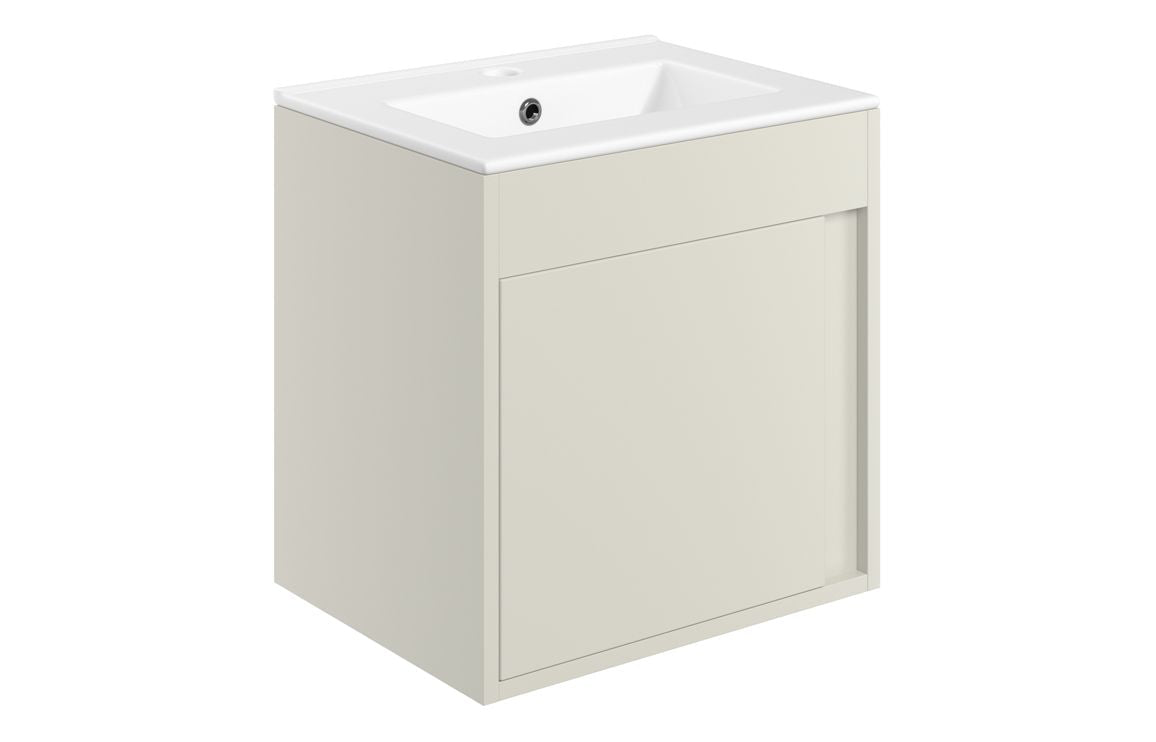 Elle 510mm Wall Hung Unit with Basin - Tile&Bath