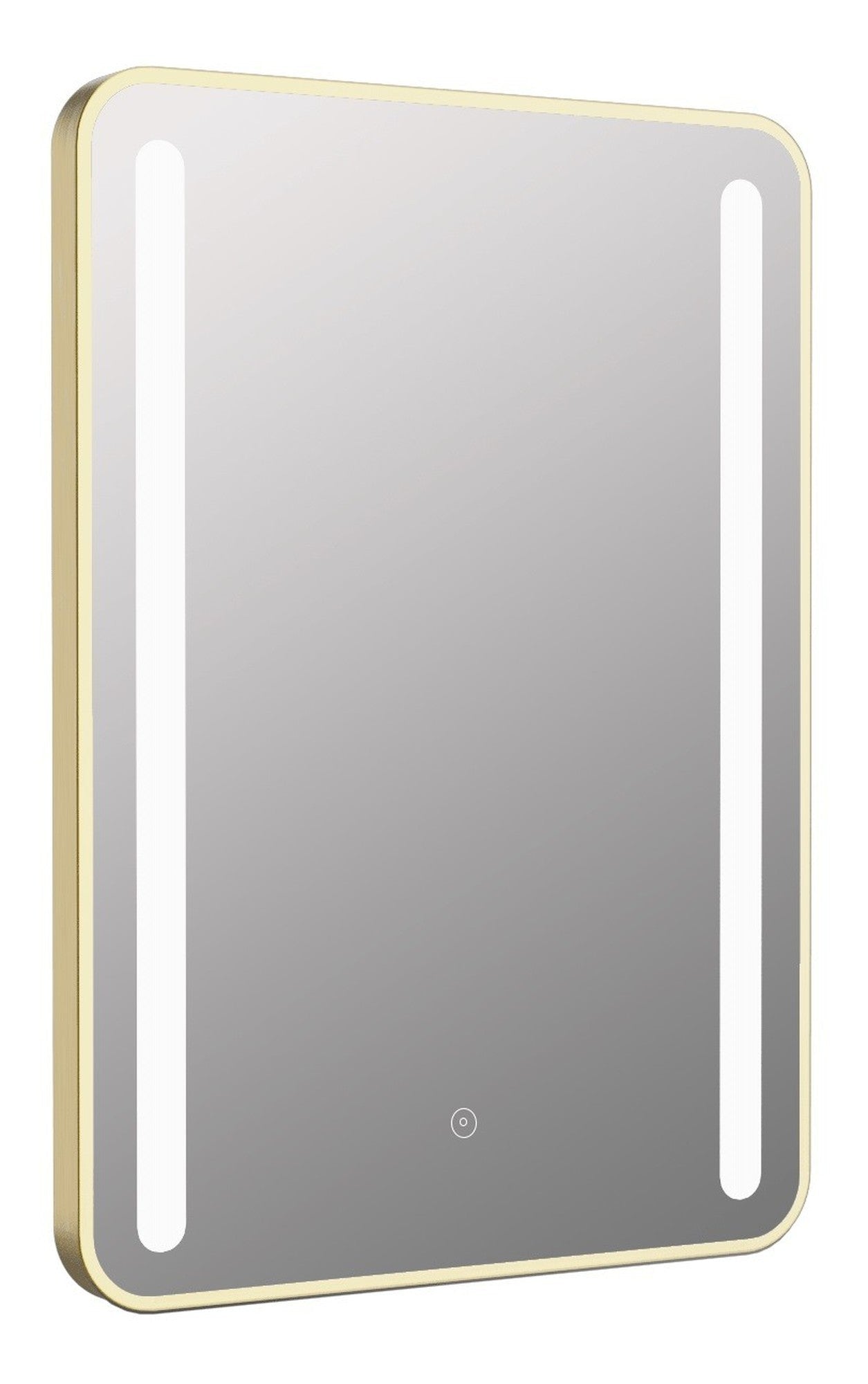 Frontier 500x700mm Rounded Front - Lit LED Mirror - Tile&Bath
