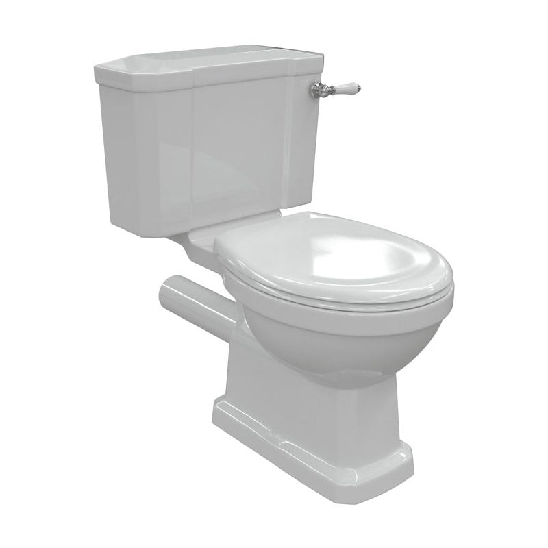 Knightsbridge Close Coupled WC & Soft Close Seat - Tile&Bath