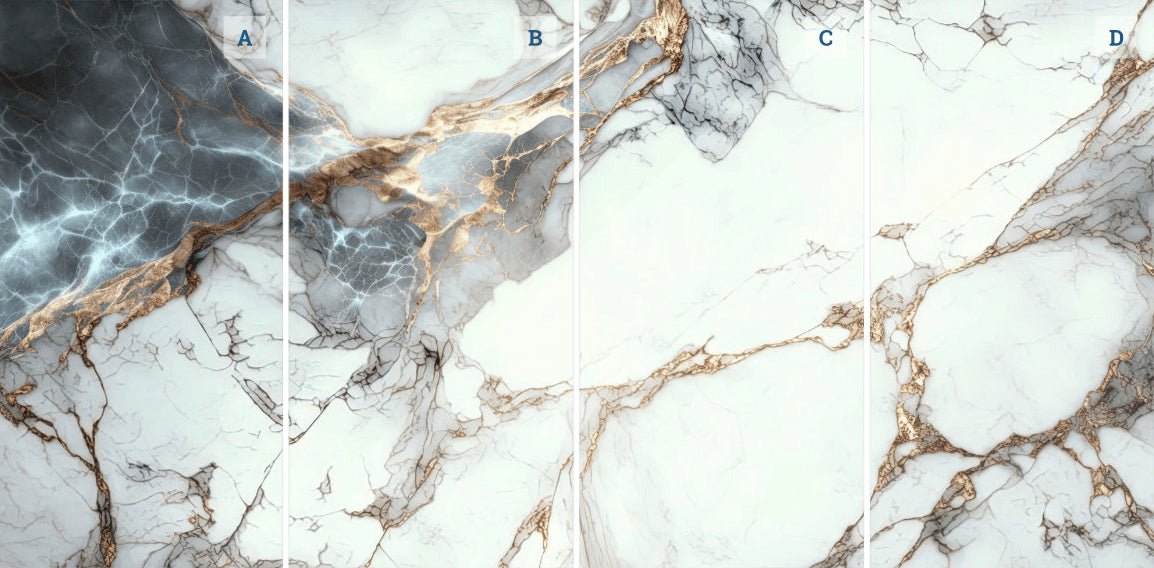 Oro Marble - Gloss Wunda Panels - Tile&Bath