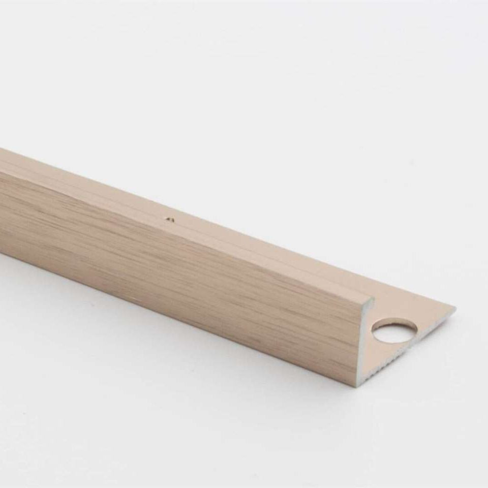 Tile Trim L - Shaped Brushed Bronze - Tile&Bath