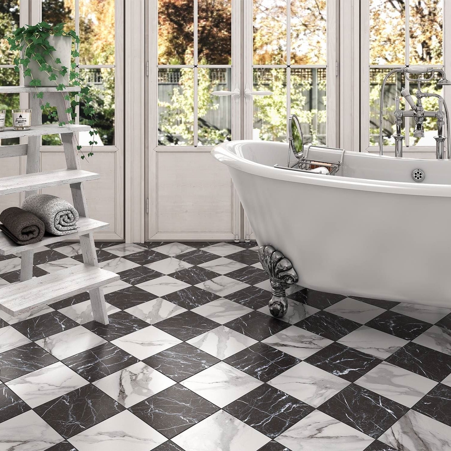 Venetian Black 20X20 - Matt Porcelain - Tile&Bath